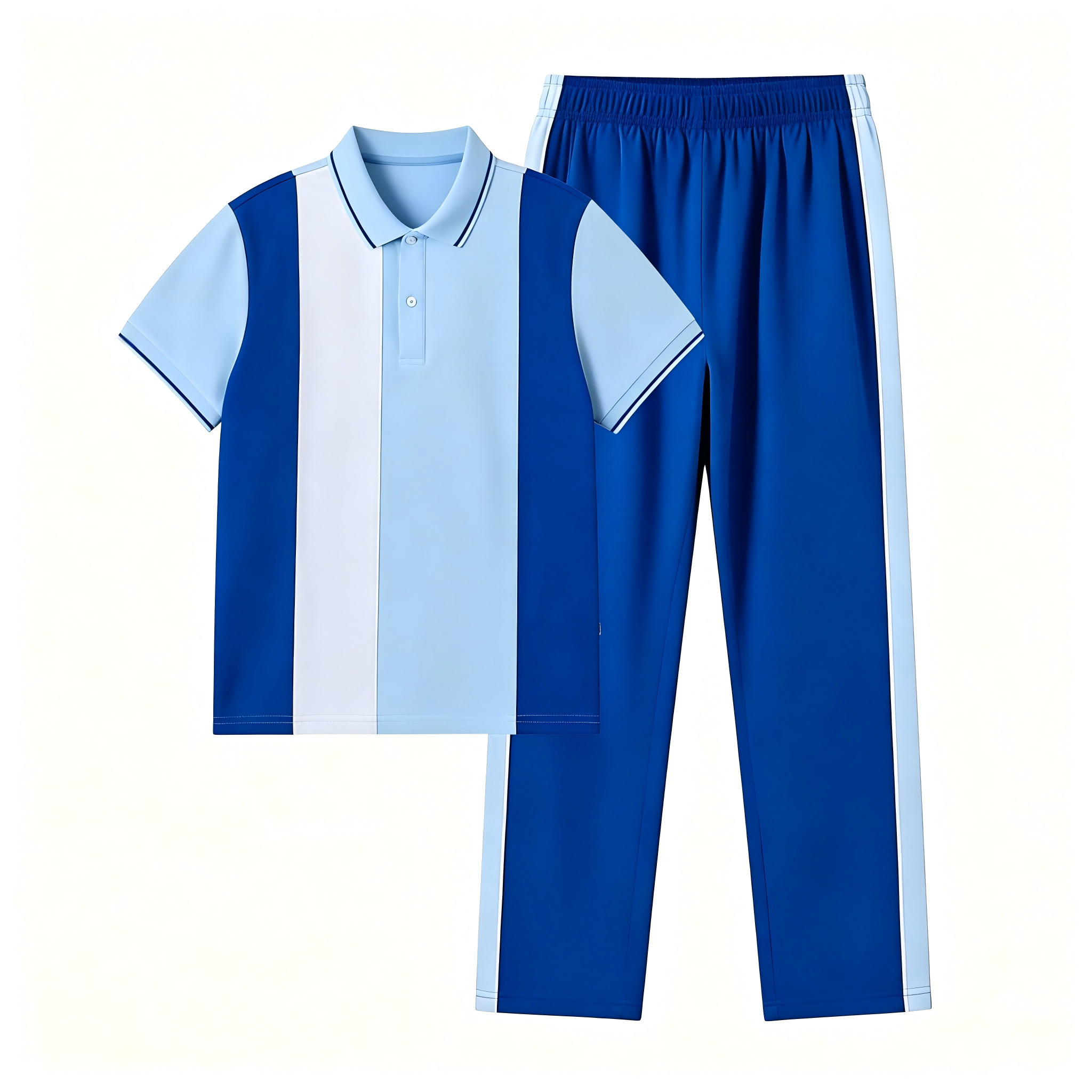 惠州市惠阳区淡水公办小学新款统一校服索罗娜面料夏季冰感套装