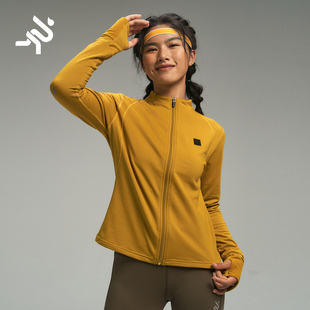 摆动者 T恤 Swing炽能Pro方格暖绒夹克女子运动夹克秋冬保暖长袖