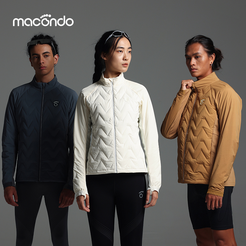 马孔多立领拒水防风保暖羽绒服