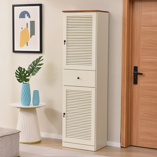 卓晏北欧电梯口夹缝转角单门鞋柜