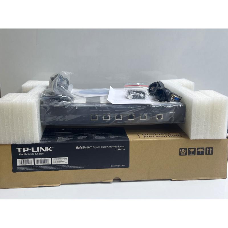 工业配件TP-LINK SAFESTREAM 千兆双WAN路由器TL-ER6120