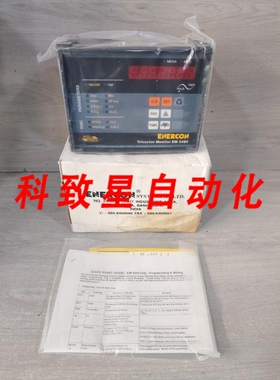 工业配件ENERCON EM 3480 TRIVECTOR 监测器240VAC
