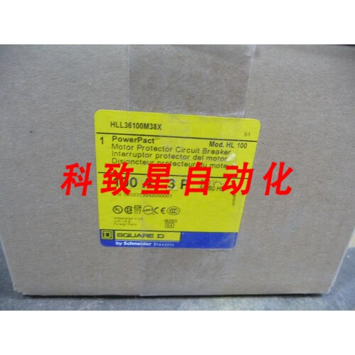 工业配件HLL36100M38X POWERPACT 电机器断路器100A 3P HL 100