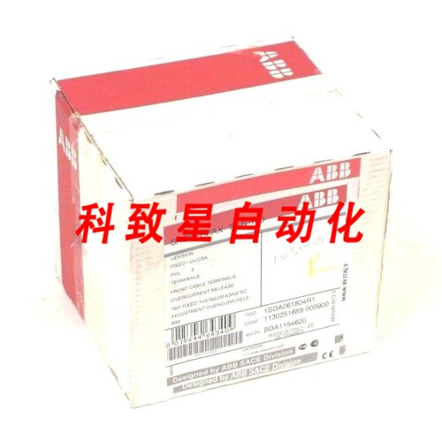 工业配件1SDA061804R1断路器SACE TMAX T1 N 100