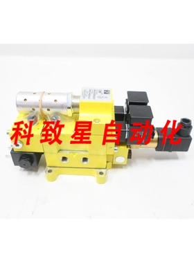 工业配件ROSS DM2CNB20A21 气动双阀 24/48V-DC 1/4IN NPT 145PSI