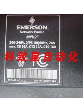 工业配件MPHC1112 电源条 MPH2 系列 20040 VAC 50/60 HZ 24 个插