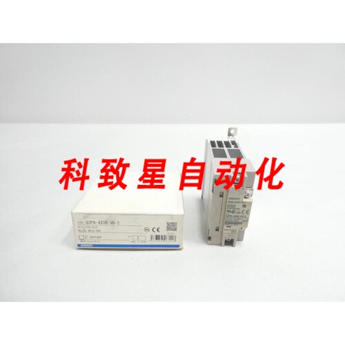 工业配件G3PA-420B-VD 固态继电器 124V-DC 20A AMP 200-480V-AC
