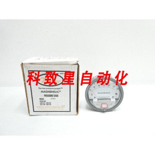 工业配件2060 压力表 4IN 0-60IN-H2O