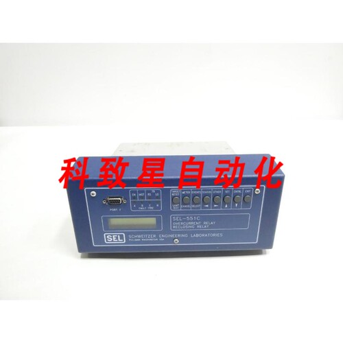 工业配件SEL SEL-551C 0551C0BX553X 过流/合闸继电器 48/125V-DC