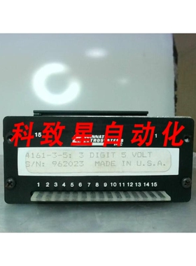 工业配件4161-5 面板显示器7 段显示器2-4位C-