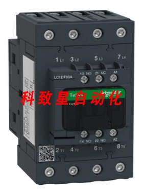 工业配件LC1DT80AG7-D 4 POLE 80A 440V AC-1 接触器120V AC 6
