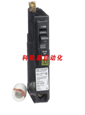 工业配件QOB115CAFI-15A 120V 1 POLE BOLT-ON AFCI CIRCUIT BREA