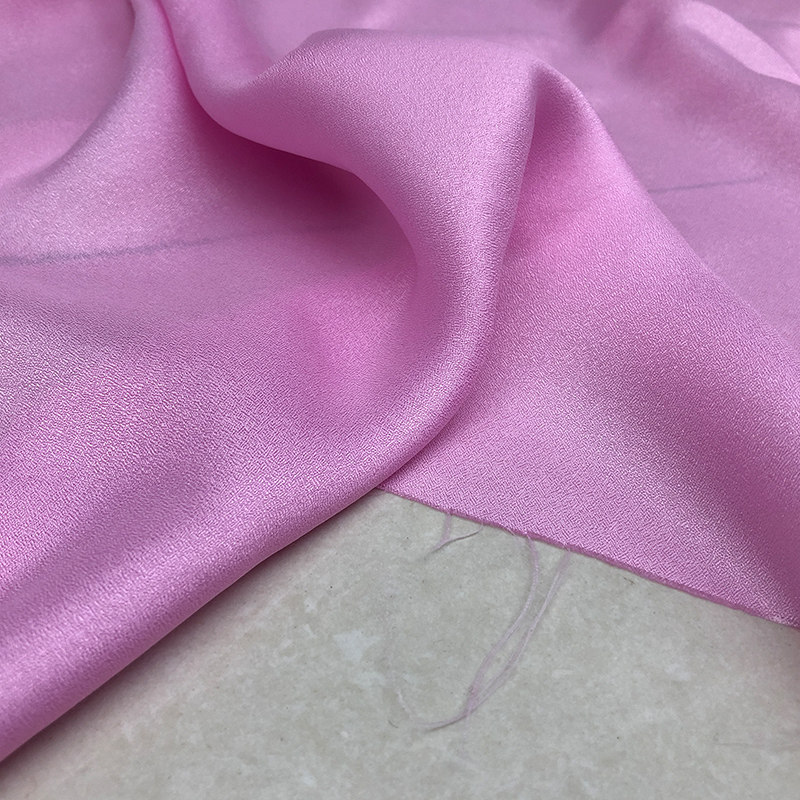 半米价粉紫色铜氨棉雪纺纱柔软透气垂坠飘逸夏款衬衫连衣裙面料