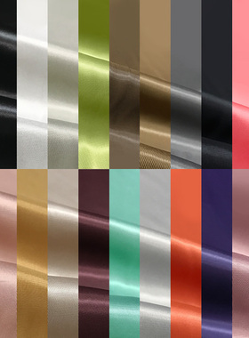 半米价进口日产半宾霸里衬人丝里布全防静电羊绒大衣西装裙子里衬