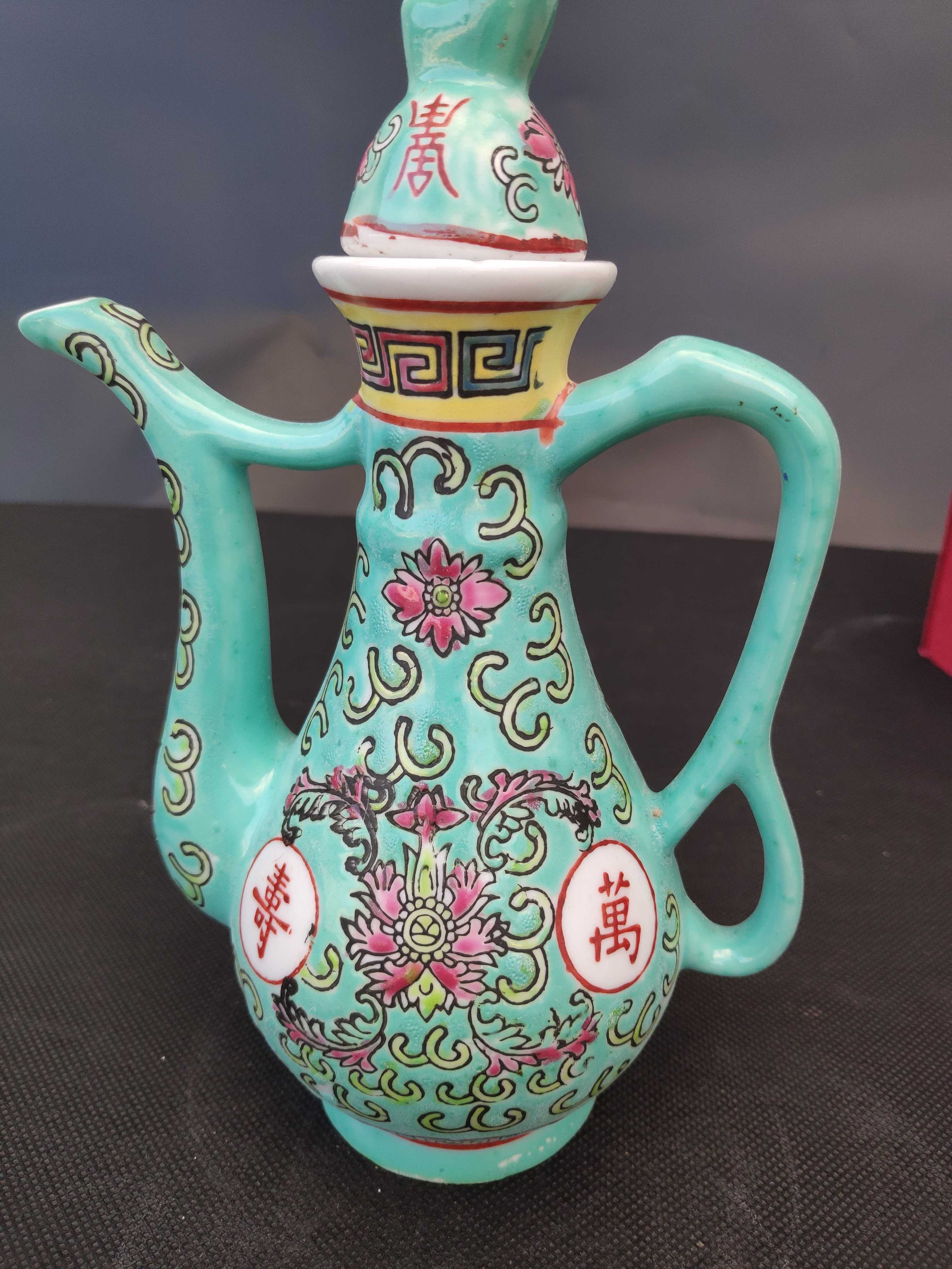 景德镇陶瓷手绘粉彩酒具