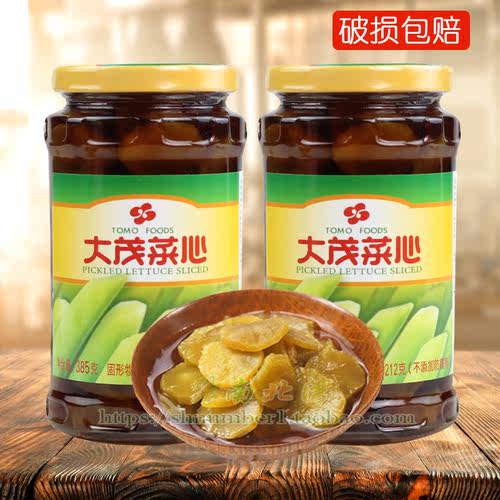 大茂菜心385g*2瓶酱菜莴笋下饭菜