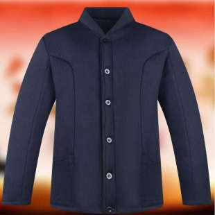 中老年冬装男驼绒套装加厚绒老人棉衣棉袄棉裤保暖开身棉袄防寒服