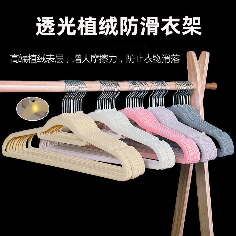 无痕加宽留存道不占地加厚衣架子