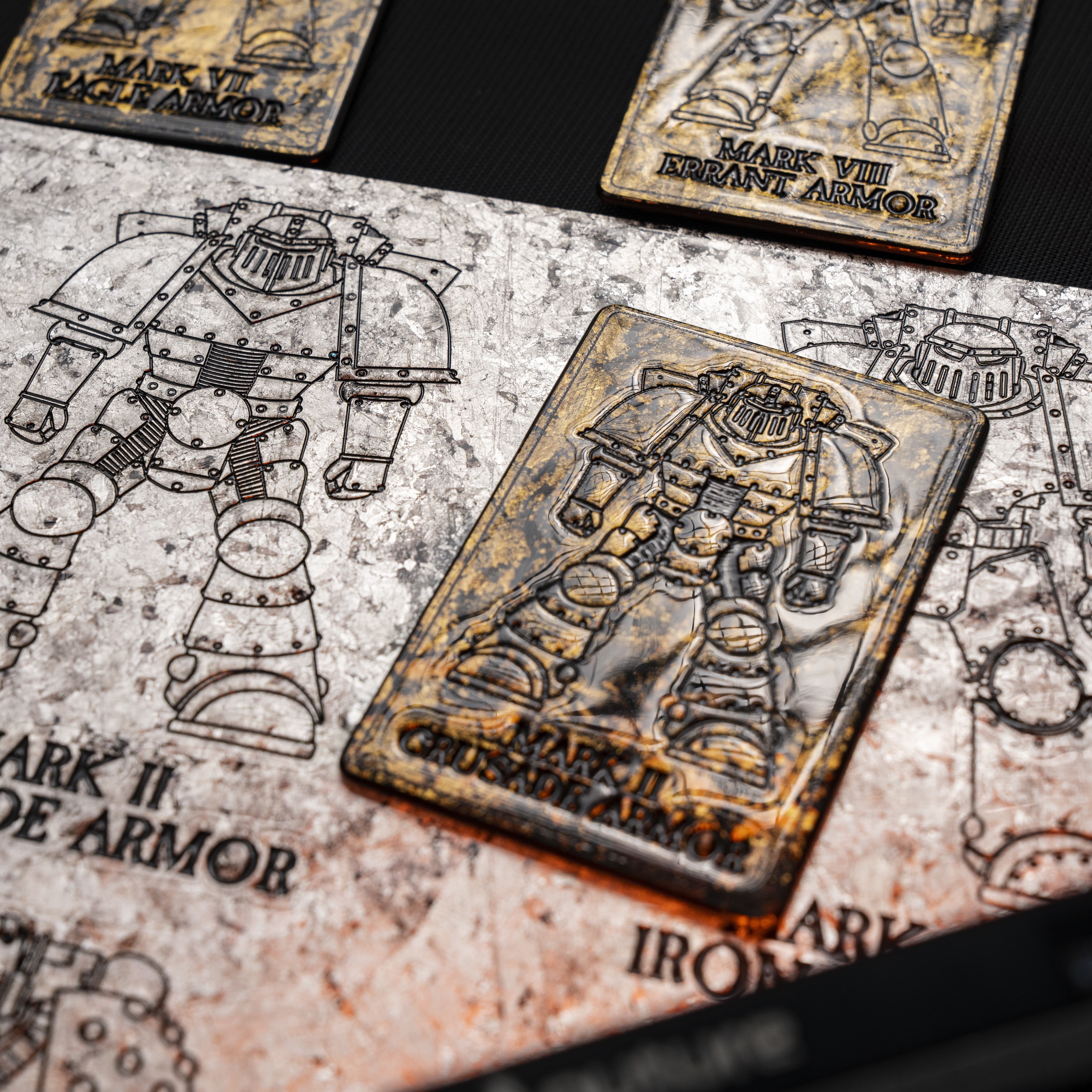 战锤40K星际战士动力甲魔术贴