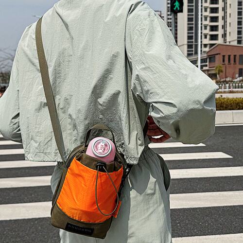 大容量水杯包新款休闲单肩