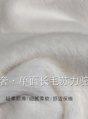 进口单面苏力驼绒面料