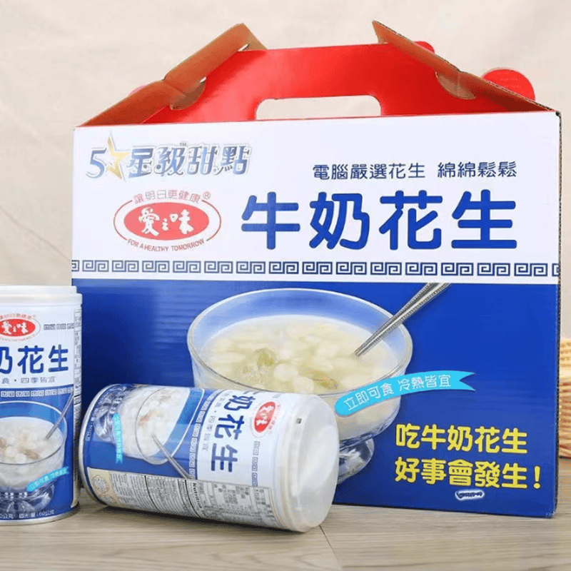 爱之味牛奶花生美味速食粥