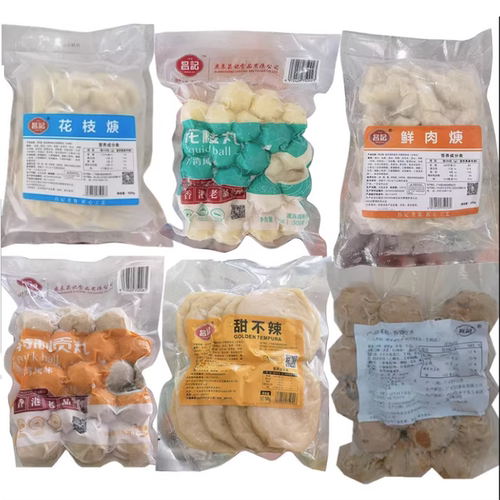 昌记新竹贡丸花枝丸猪肉丸