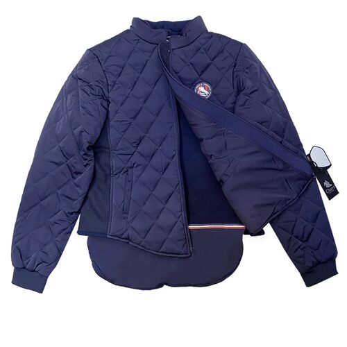 儿童马术防风服秋冬骑马棉服保暖