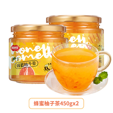 福事多 蜂蜜柚子柠檬茶 450gx2瓶