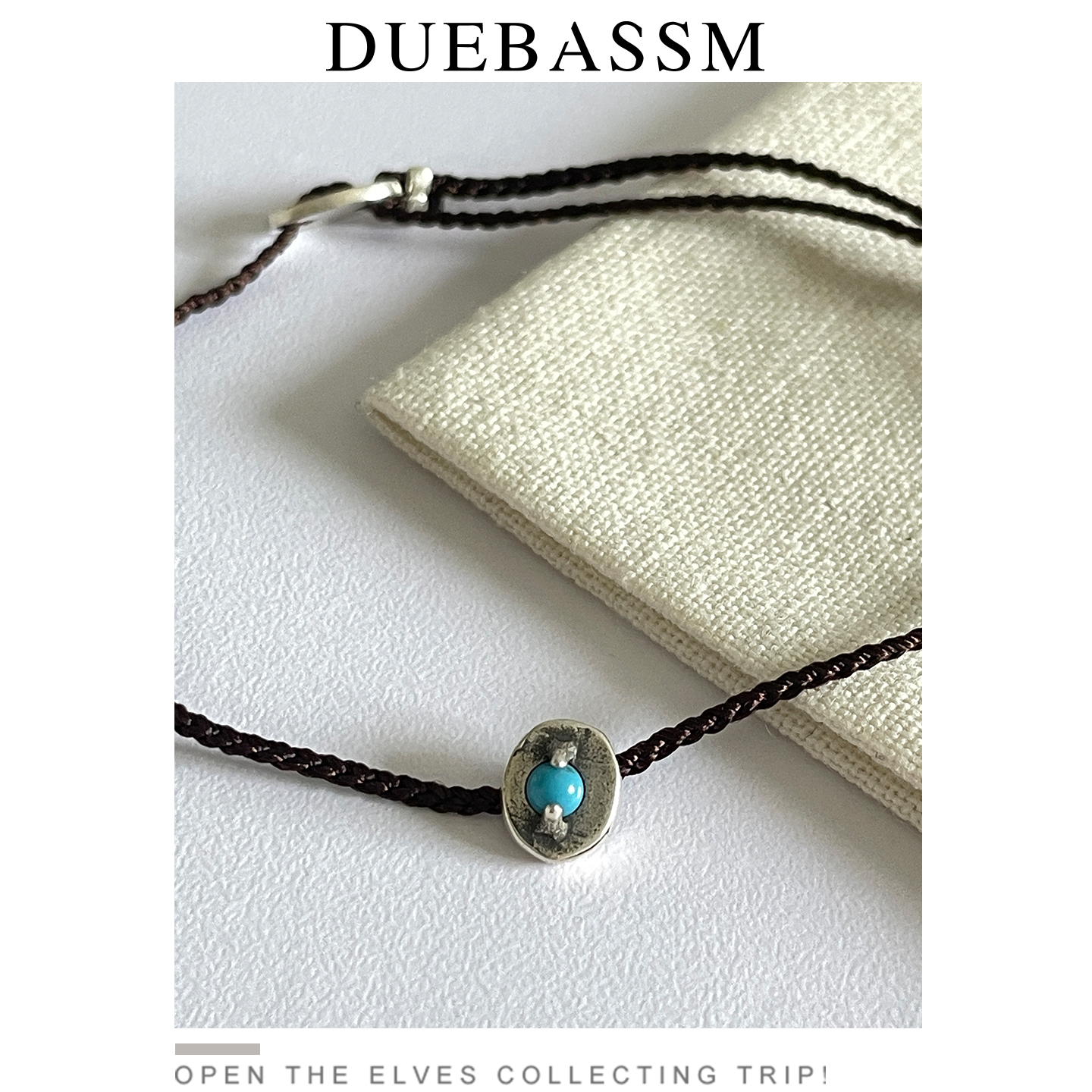 DUEBASSM原创设计通体S925手链