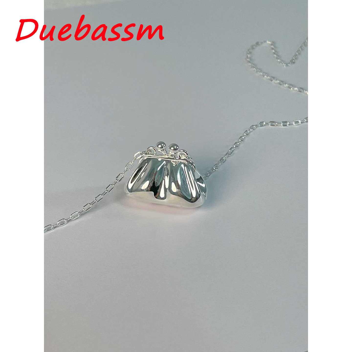 韩国小众迷你贝壳包长链毛衣链