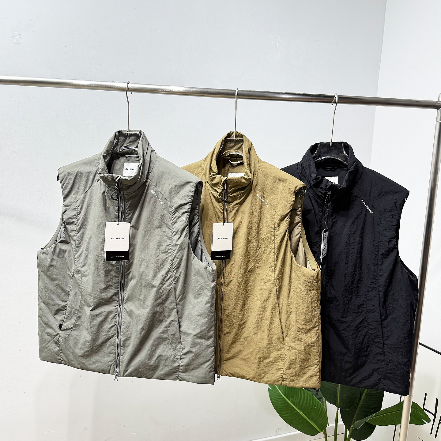 立体剪裁！男女同款！外贸男装秋冬防泼水休闲百搭加厚保暖棉马甲