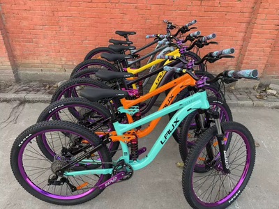 雷克斯山地车软尾越野车2627.5寸男女学生青少年减震碟刹自行车