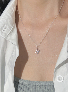 AFunnyStory925银银女百搭项链