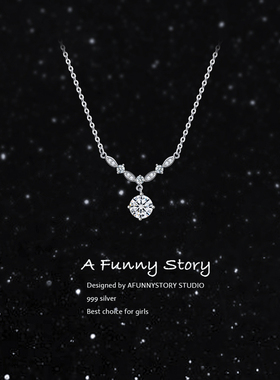 AFunnyStory纯银项链