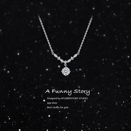 AFunnyStory纯银项链