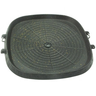 韩式炉具烤盘麦饭石涂层烤盘烧烤盘野外室内烧烤加热烤盘