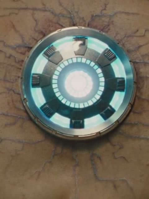 各型号钢铁侠方舟反应堆（炉）胸灯能量核心，mk50纳米装甲收纳盒