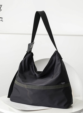 菲都狄都时尚女士斜挎包牛津布女包大容量单肩包休闲妈妈帆布包包