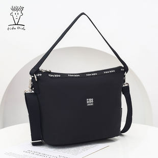 菲都狄都牛津布斜挎包女士包包大容量轻便单肩小包时尚 帆布女包