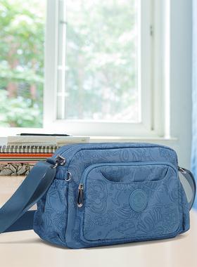 Fido Dido/菲都狄都单肩包女包斜挎包休闲帆布小单肩女士包防水包