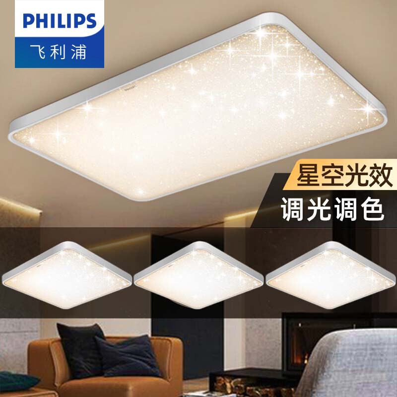 飞利浦led简约现代客厅吸顶灯