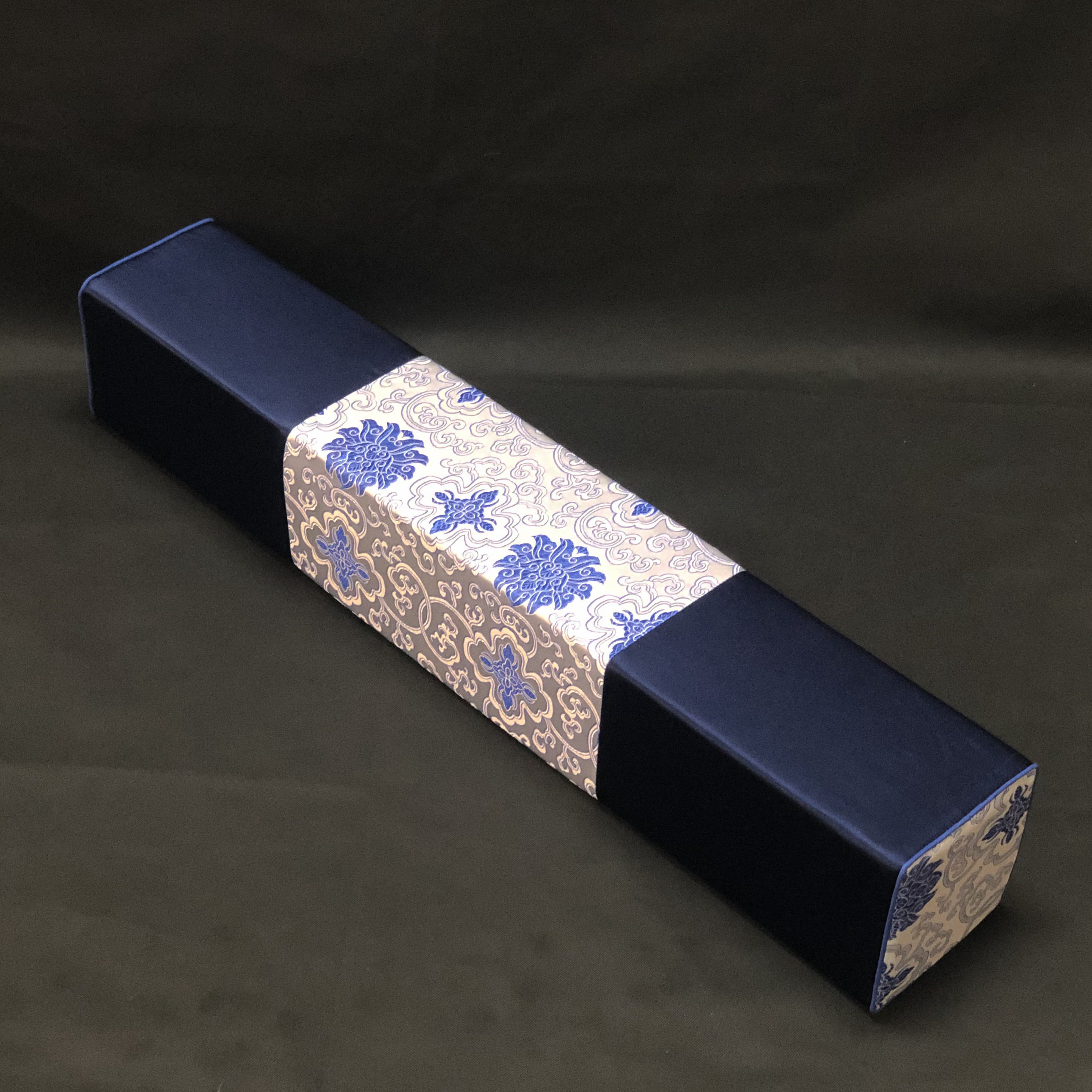 中国风长枕头古代老式织锦缎宫廷长方形手枕定制罗汉床宝座用方枕