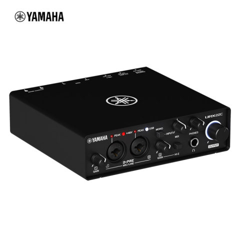 Yamaha/雅马哈 URX22C 电脑外置声卡乐器录音直播USB声卡2.0声道