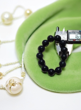 圆珠手串聚财护身好运泰山玉手链