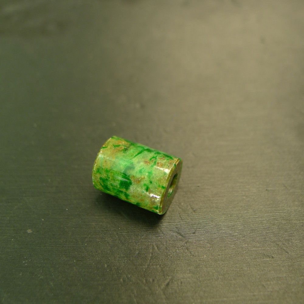 翡翠路路通转运珠桶珠管珠吊坠