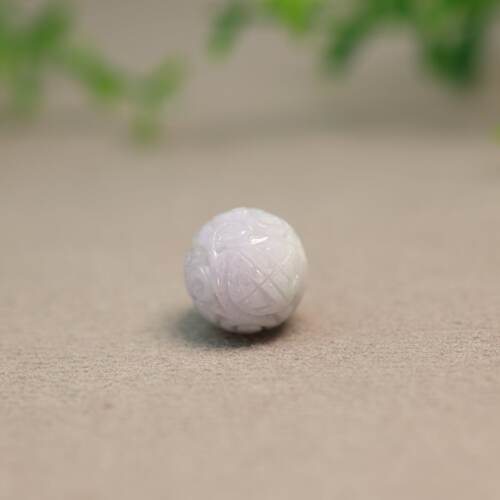 缅甸天然A货翡翠雕花珠子