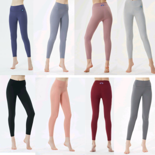 2026活力哈达瑜伽裤高腰锦纶提臀显瘦健身裤运动骑行裤子大码女裤