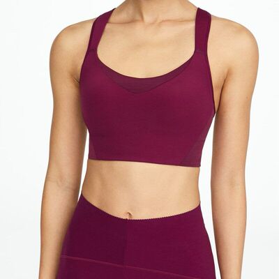 oysho家大码运动文胸高强度防震跑步女聚拢背心式大胸瑜伽内衣