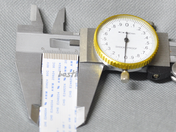 FFC软线 20P *1.0A间距 *300长 A/同一面接口